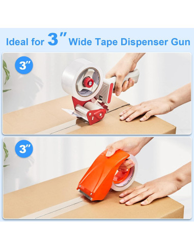 Cinta de Embalaje Transparente JARLINK 12 Rollos 55 m