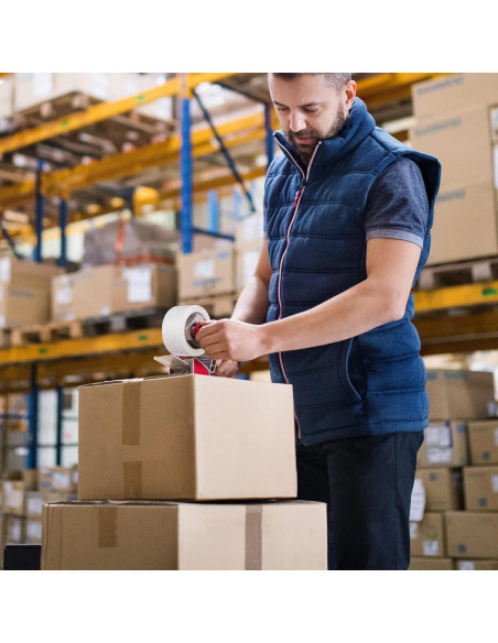 Cinta de Embalaje Transparente JARLINK 12 Rollos 55 m