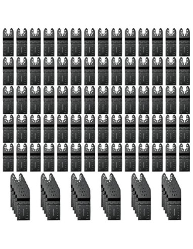 Hojas de sierra oscilante TrivdPro 200 PCS para madera y plástico