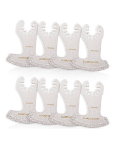 Juego de Cuchillas Oscilantes Richeotai 8 Piezas Diamante