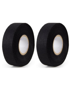 Cinta de Hockey Negra Wild Moose 2 Rollos 2.54 cm x 18.29 m