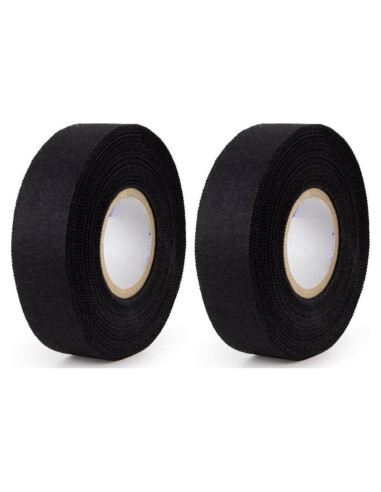 Cinta de Hockey Negra Wild Moose 2 Rollos 2.54 cm x 18.29 m