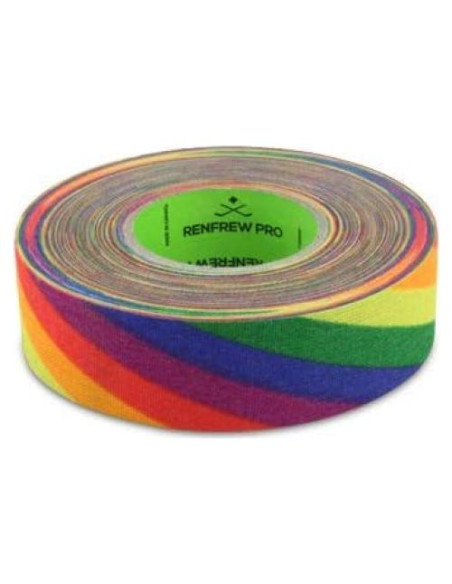 Cinta de Hockey Renfrew Pro Arcoíris 24mm x 18m