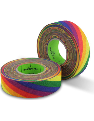Cinta de Hockey Renfrew Pro Arcoíris 24mm x 18m