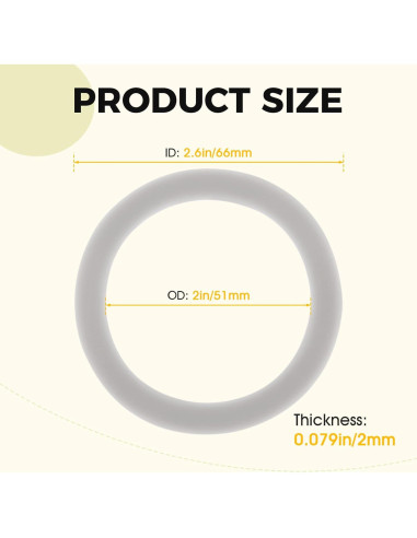 Junta de Goma Black and Decker 132812-07 para Licuadora