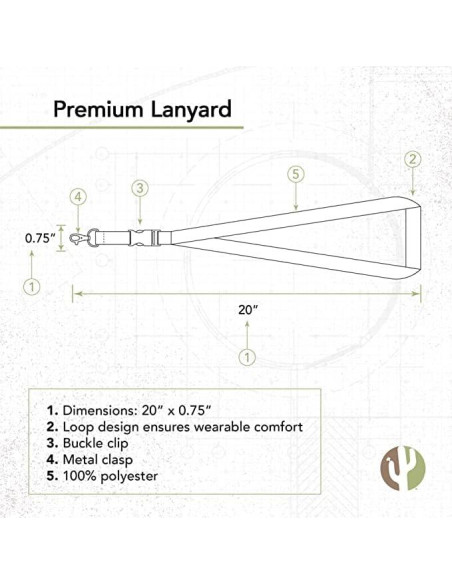 Cinta de Cuello Desert Cactus Nashville Predators 1.9 cm