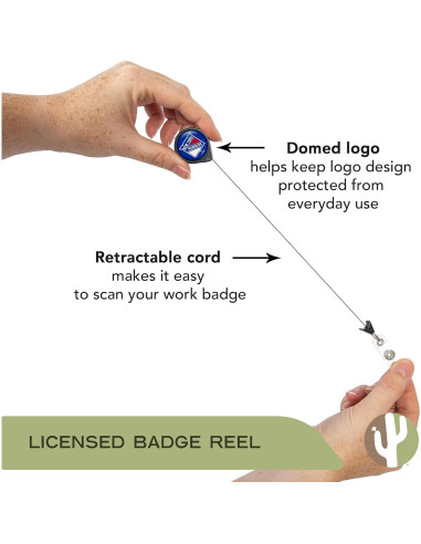 Carrete de Insignia Retráctil NHL New York Rangers - Desert Cactus