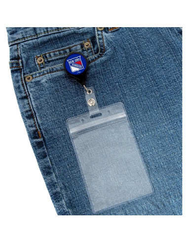 Carrete de Insignia Retráctil NHL New York Rangers - Desert Cactus