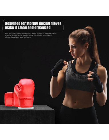Soporte Vertical para Guantes de Boxeo NUOBESTY - Exhibición y Organización