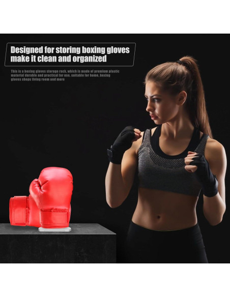 Soporte Vertical para Guantes de Boxeo NUOBESTY - Exhibición y Organización