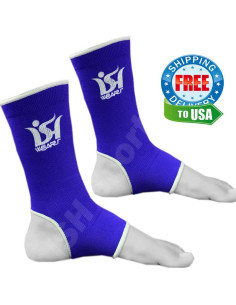 Soporte para Tobillo ISH Sports Faja Protectora Azul Senior 2