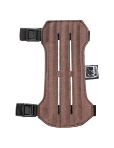 Protector de brazo Cordura Bear Archery marrón ajustable