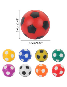 Set de 6 Pelotas de Futbolín TOSAMZOO 36mm Reemplazo 2