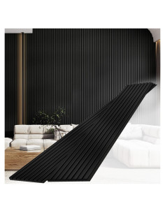 Paneles Acústicos de Madera Maciza Sunny Heart 2 Piezas 237.5x32cm