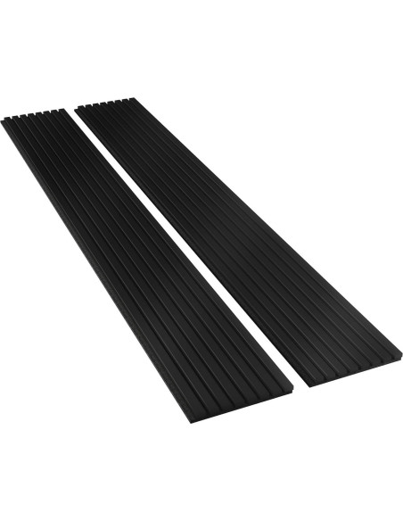 Paneles Acústicos de Madera Maciza Sunny Heart 2 Piezas 237.5x32cm