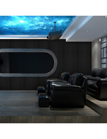 Paneles Acústicos de Madera YLL 3D 240.5x32.5 cm Roble Negro