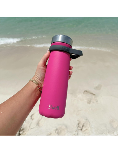 Botella S'well Traveler 24oz (709ml) Acero Inoxidable Rosa