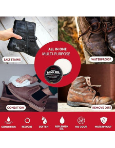 Aceite de Visón Angelus 85 g - Acondicionador de Cuero Natural 2