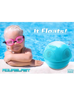 Altavoz Flotante Inalámbrico Pyle PWR90DGN Verde - Bluetooth 2