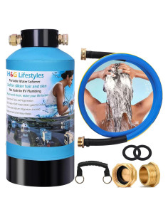 Ablandador de Agua Portátil H&G WSR713 2600 Galones