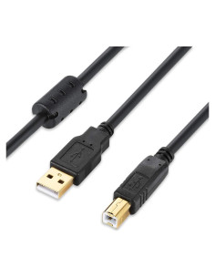 Cable de Impresora USB 2.0 3.05m Nobrand Tipo A a B Negro