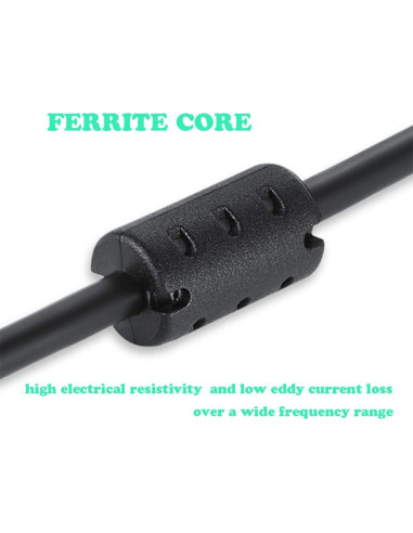 Cable de Impresora USB 2.0 3.05m Nobrand Tipo A a B Negro