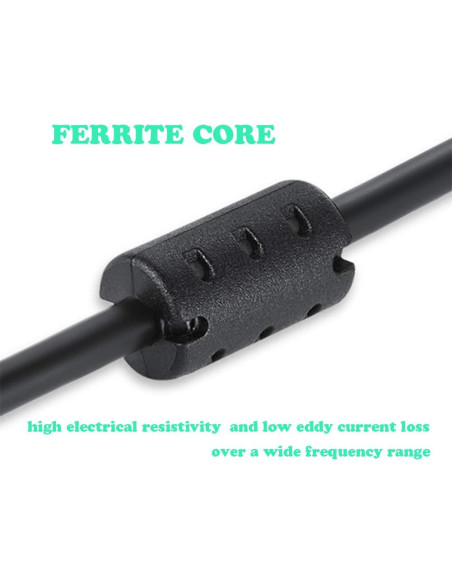 Cable de Impresora USB 2.0 3.05m Nobrand Tipo A a B Negro