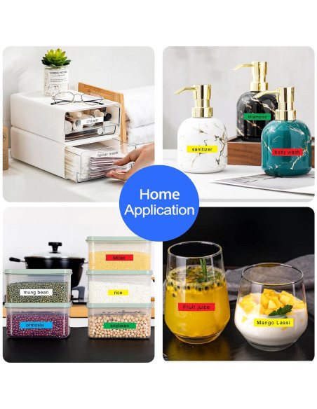 Cinta de Etiqueta 12mm BOYEEZON 6-Pack Compatible Brother