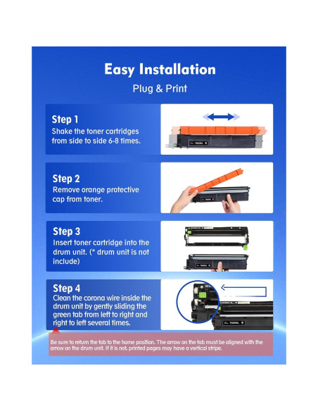 Cartucho de tóner negro TN229XL DMGE para Brother MFC-L3780CDW