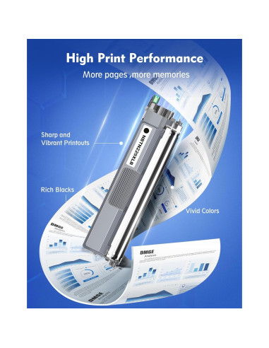 Cartucho de tóner negro TN229XL DMGE para Brother MFC-L3780CDW