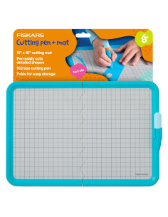Bolígrafo y Mat de Corte Fiskars para Niños - Seguro y Preciso