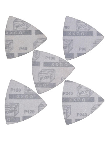 XXGO 102 Pcs Almohadillas Lijado Triangular para Multiherramienta