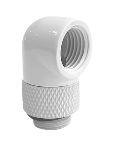 Adaptador Rotatorio 90 G1/4" Latón Niquelado 6 Pcs - greenDracaena