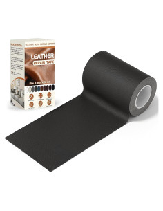 Cinta de Reparación de Cuero Vigorder 7.62x154.94cm Negro