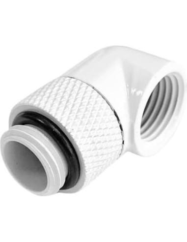 Adaptador Rotatorio 90 G1/4" Latón Niquelado 6 Pcs - greenDracaena