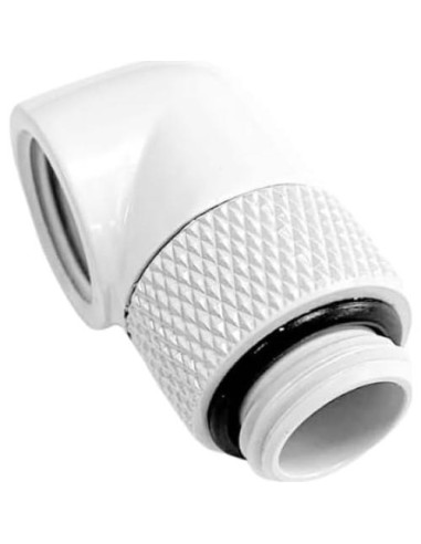 Adaptador Rotatorio 90 G1/4" Latón Niquelado 6 Pcs - greenDracaena