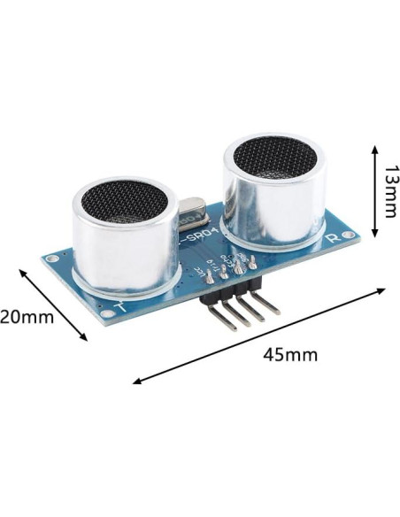 Módulo de Medición Ultrasonido HC-SR04+ 4M 2.8-5.5V