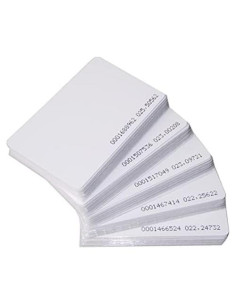 Tarjetas RFID YARONGTECH EM4100 125kHz Vacías 100 Pack