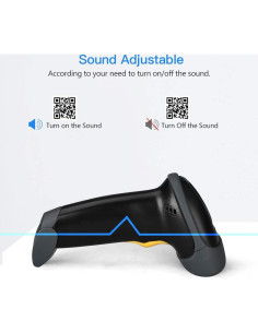 Escáner de Código de Barras 2D Eyoyo EYH2 Inalámbrico y USB 2