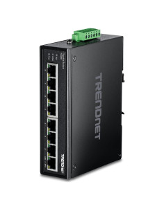 Interruptor Industrial Gigabit Ethernet TRENDnet TI-G80 8 Puertos