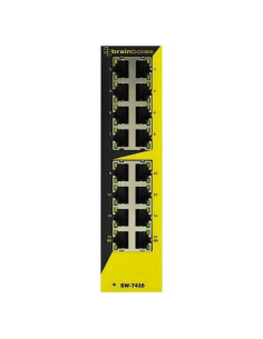 Conmutador Ethernet Industrial Brainboxes SW-7416 14x10/100 2x1G