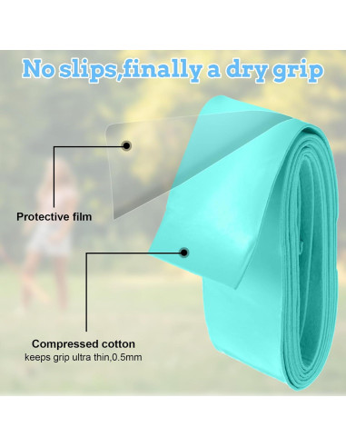 100 Overgrips Antideslizantes JJUNW para Raquetas de Tenis y Bádminton