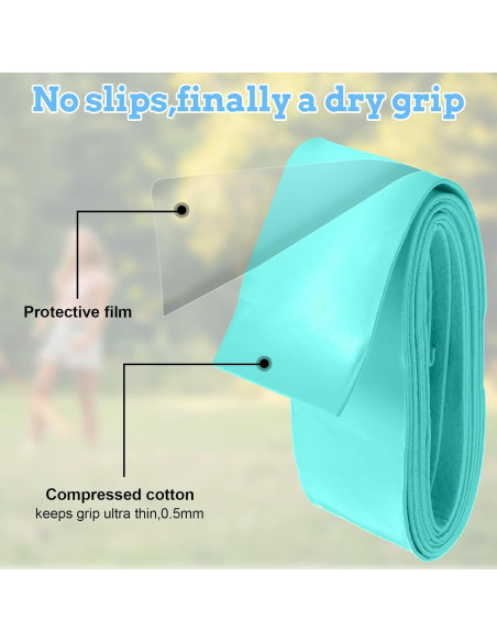 100 Overgrips Antideslizantes JJUNW para Raquetas de Tenis y Bádminton