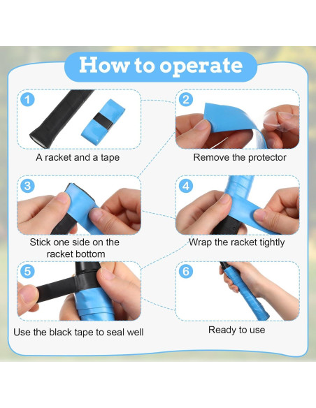 100 Overgrips Antideslizantes JJUNW para Raquetas de Tenis y Bádminton