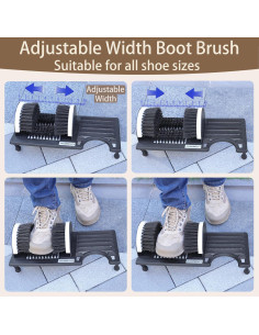 Cepillo Limpiador de Botas LITUNZEYU Ajustable 41.5cm 2