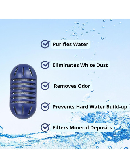 Cartucho de Filtro Desmineralizador Nispira para Humidificador Vick - 12 Paquetes