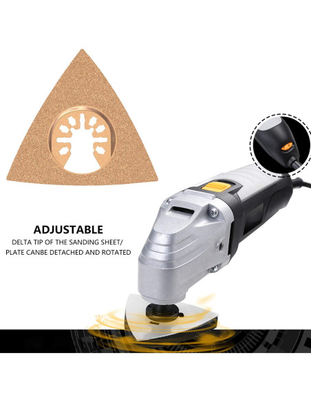 Kit de Hojas Oscilantes Carburo HOTBEST 6 Piezas