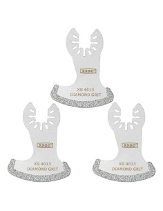 Cuchillas de Diamante XXGO 3 Pcs para Herramientas Oscilantes