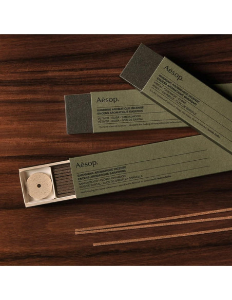 Incienso Aromático Aesop Kagerou - 33 Varillas 15 cm