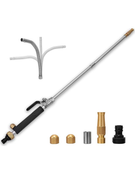 Hydro Jet Raddile Lavadora Alta Presión 0.42 kg Negra